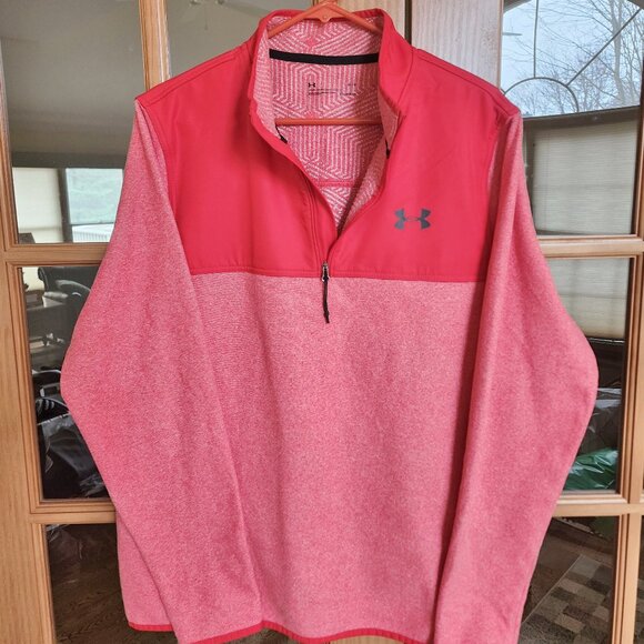 Under Armour Tops - Under Armour Coldgear 1/2 Zip Long Sleeve Pullover Size XL